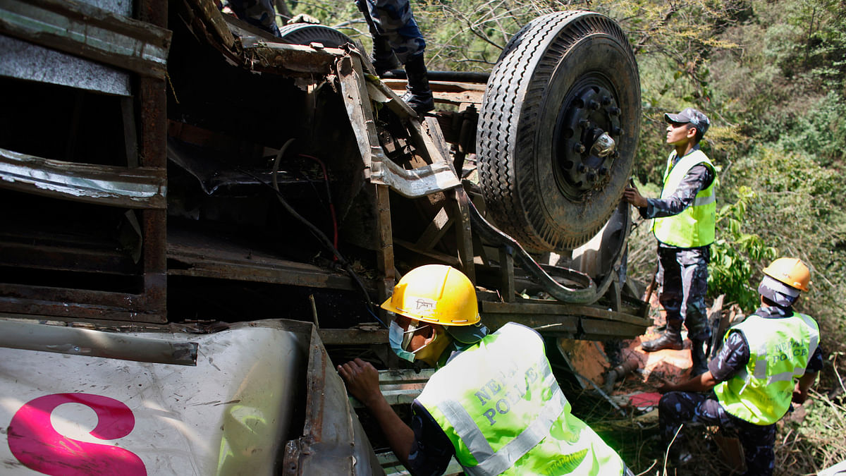 At least 17 Indian Pilgrims Killed in Nepal Bus Accident