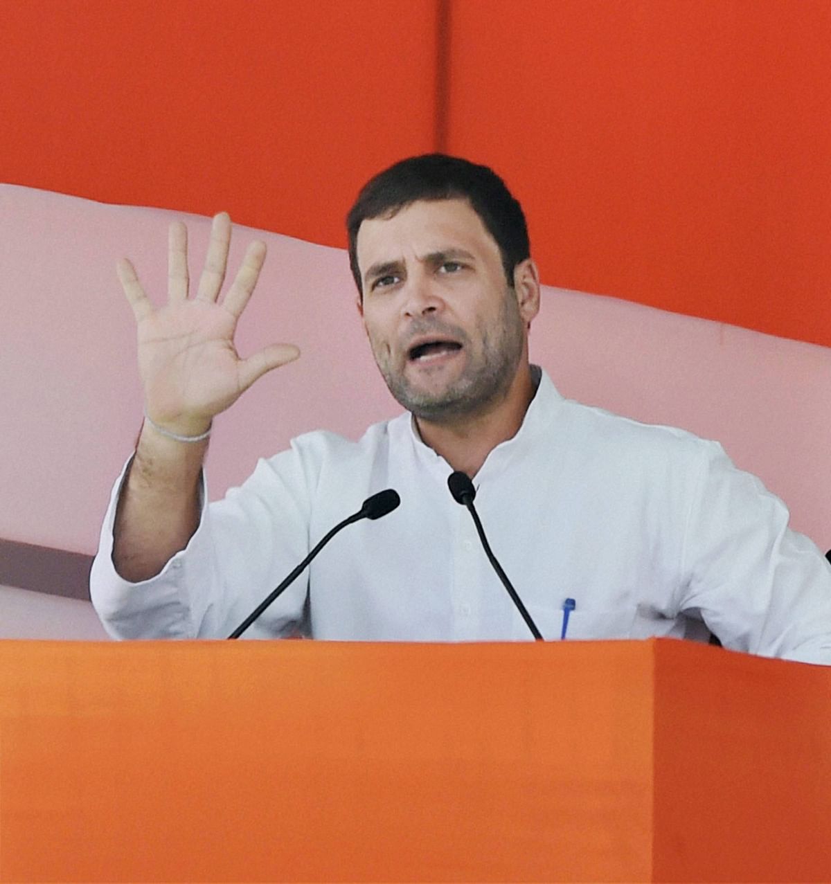 Here are seven things you probably didn’t notice at Rahul’s Kisan rally on Sunday.