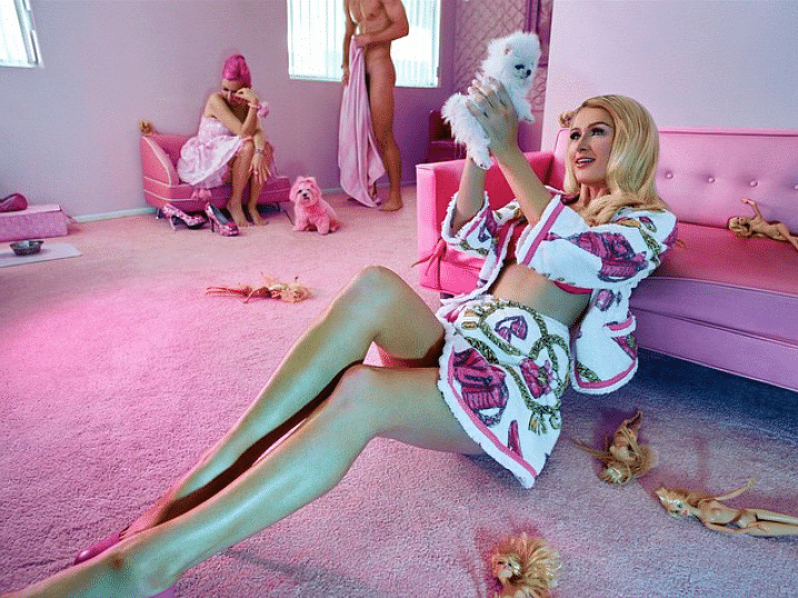 The Barbie Flu is back and Paris Hilton caught it! Take a look at Paris’ bizarre Barbie photoshoot