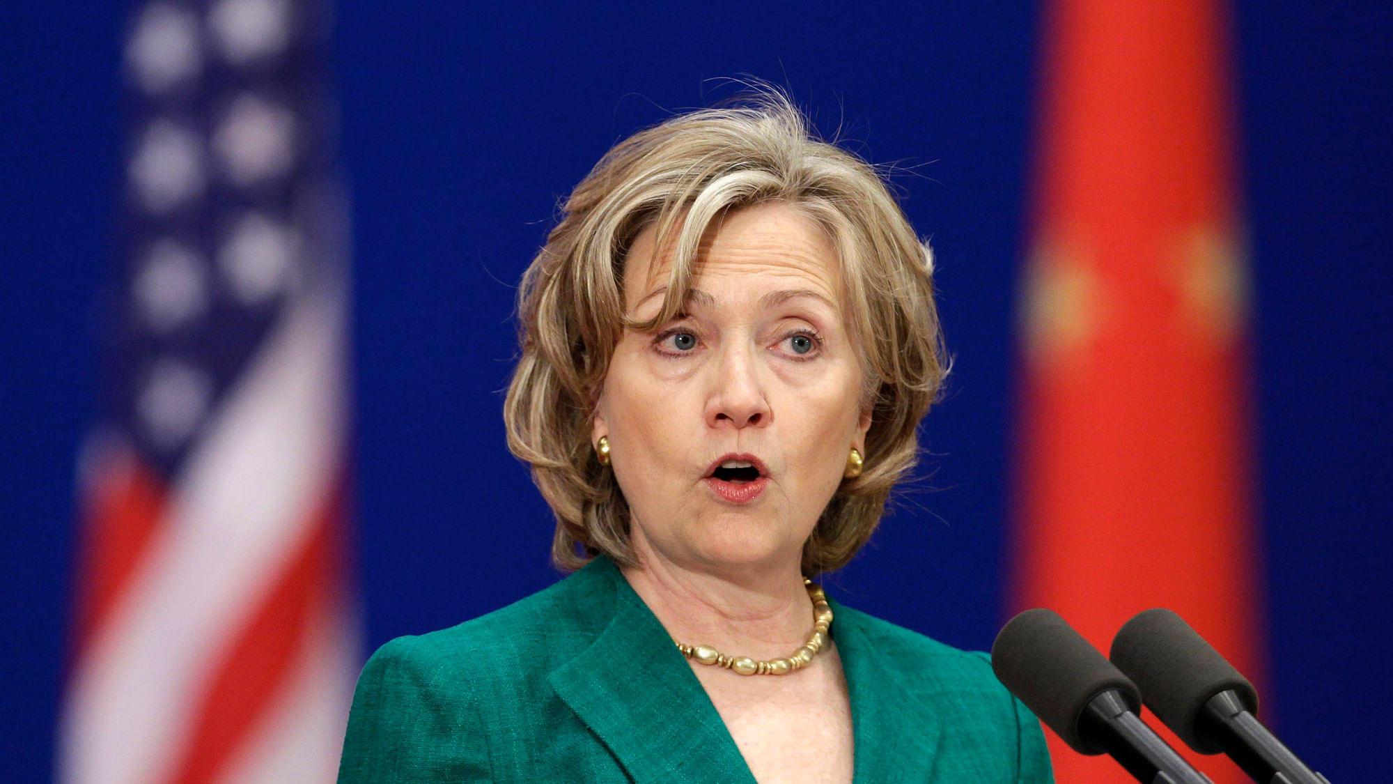 Hillary Clinton speaking in 2010. (Photo: Reuters)