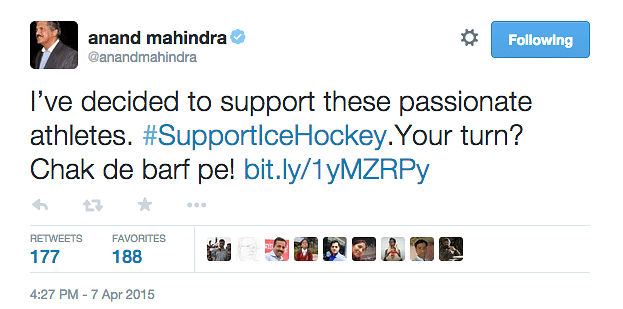 How a social media crowdfunding campaign helped the Indian Ice Hockey Team raise Rs 12 lakh to compete in the International Challenge Cup. 