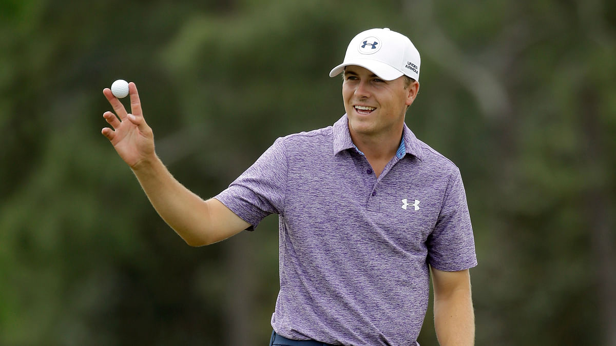 21-year old Jordan Spieth broke the Masters 36-hole low of 13-under 131 set by Ray Floyd in 1976 during the second round of The Masters