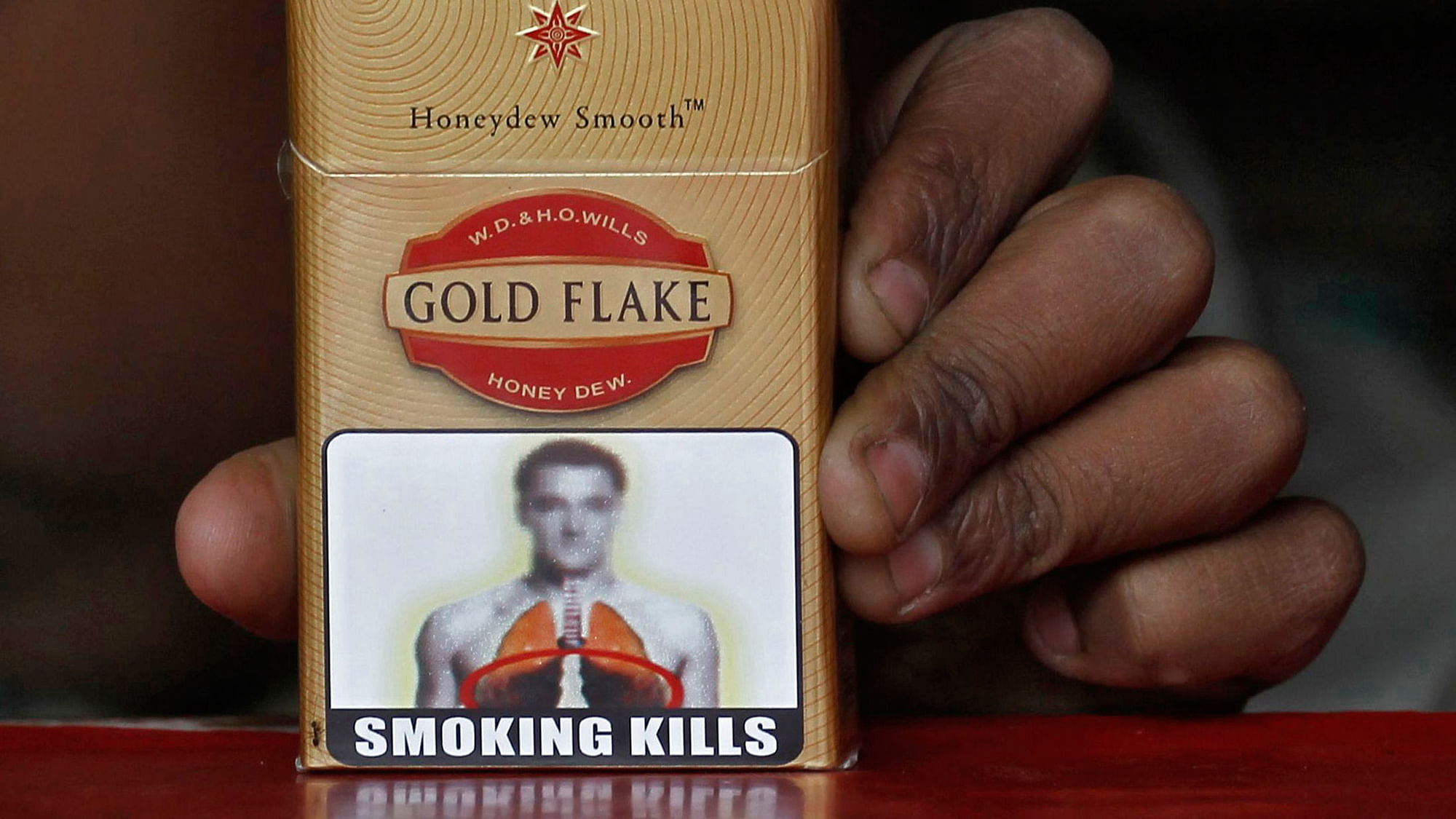 Union Health Minster JP Nadda had said that the government is committed to bigger pictorial warnings on tobacco packaging. (Photo: Reuters) 