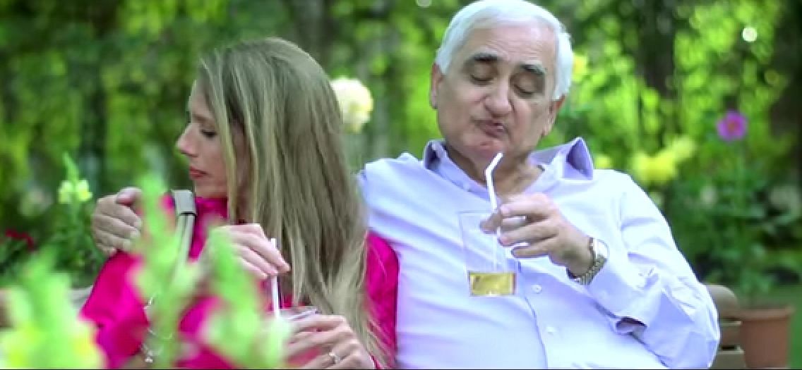 Salman Khurshid, German envoy to India and his wife in a remake of ‘Kal Ho Na Ho’. So bad, it’s actually good!