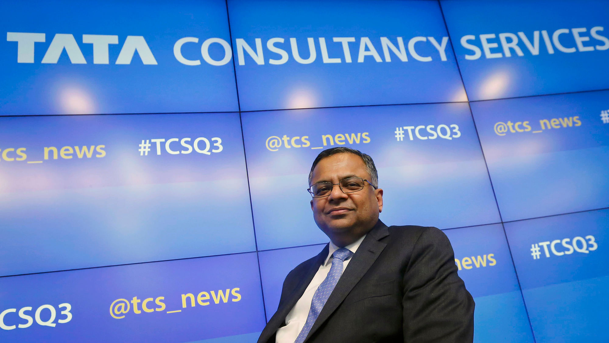 File photo of Tata Consultancy Services Chief Executive N Chandrasekaran. (Photo: Reuters)
