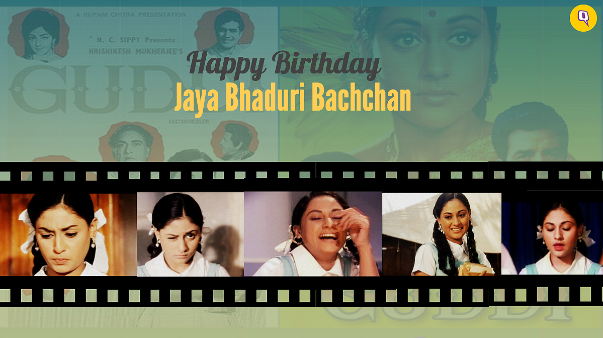 <i>Guddi</i> brought Jaya Bachchan face to face with Amitabh Bachchan.