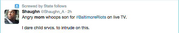 A Michael Jackson impersonator and a really angry mother are the two sane voices riot-torn Baltimore should listen to