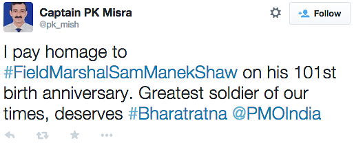 Many believe that it is time to award a Bharat Ratna to India’s most popular soldier, Field Marshal Sam Maneckshaw