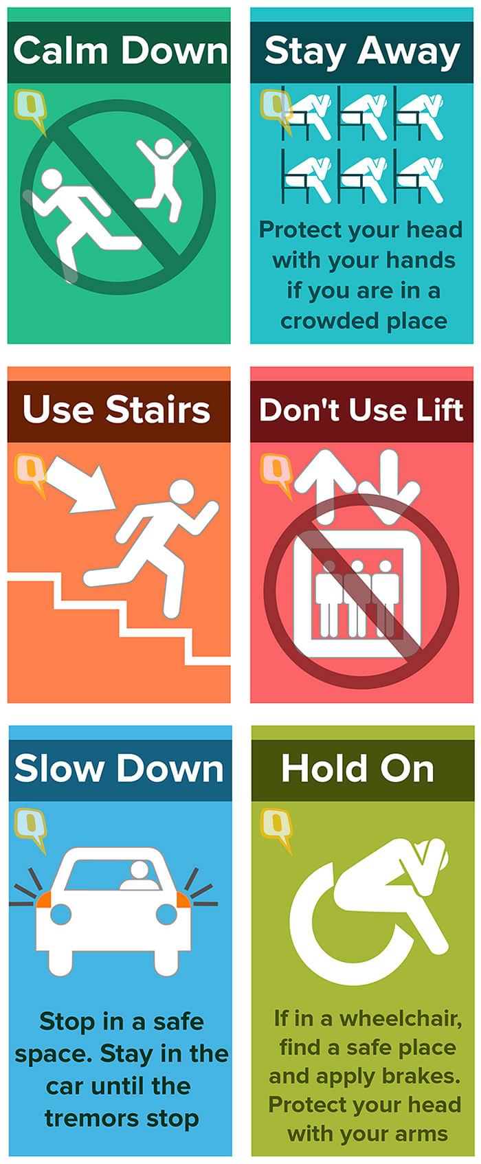 Confused about what to do when an earthquake strikes? The Quint’s here to help you out. 