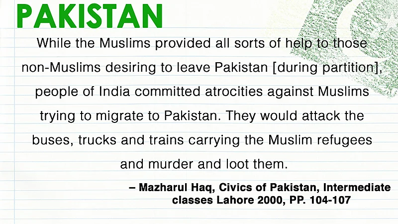 How History Books Differ in India and Pakistan