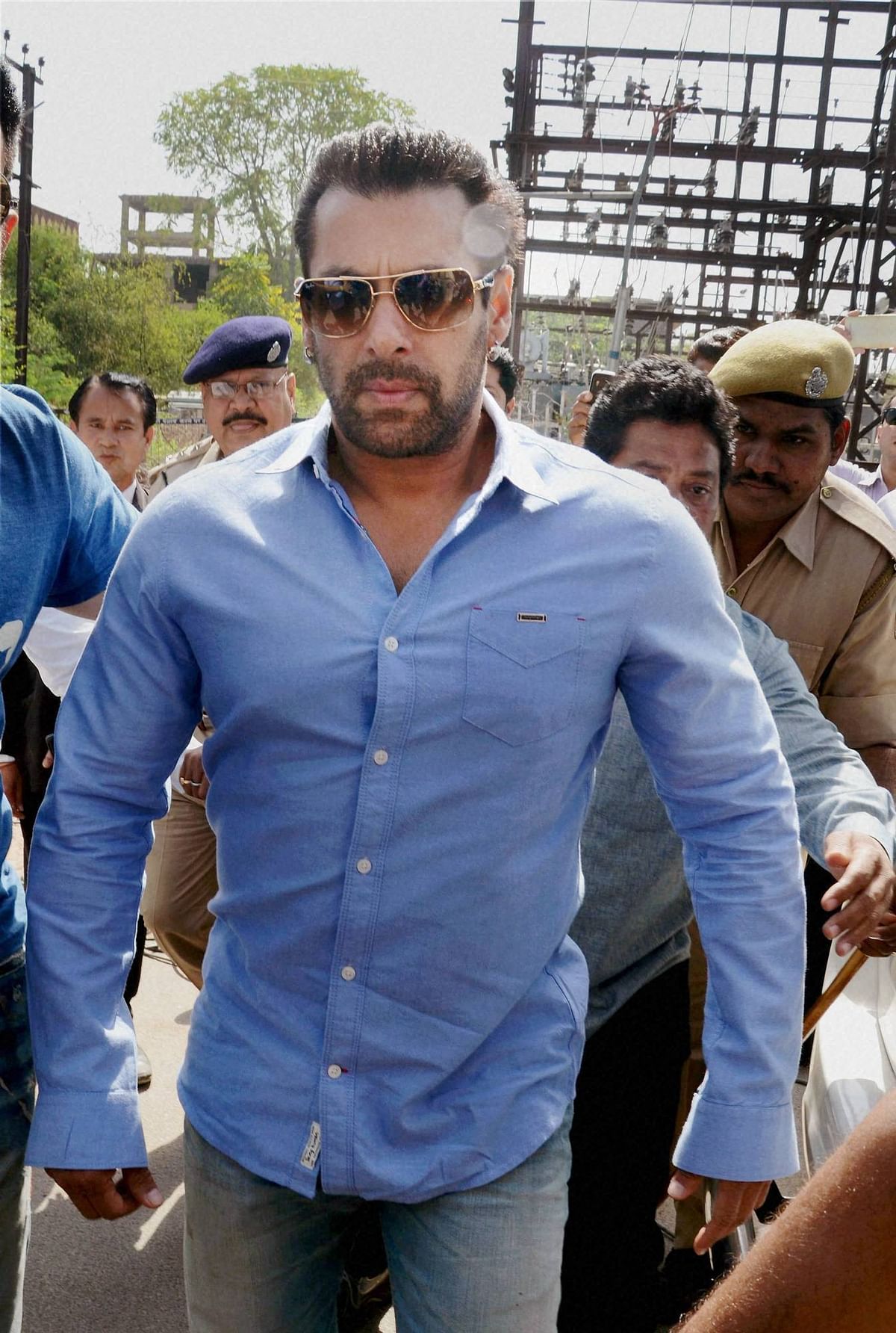 Bollywood star Salman Khan delivered a movie-worthy moment in a court today, calling himself both “Hindu and Muslim”.