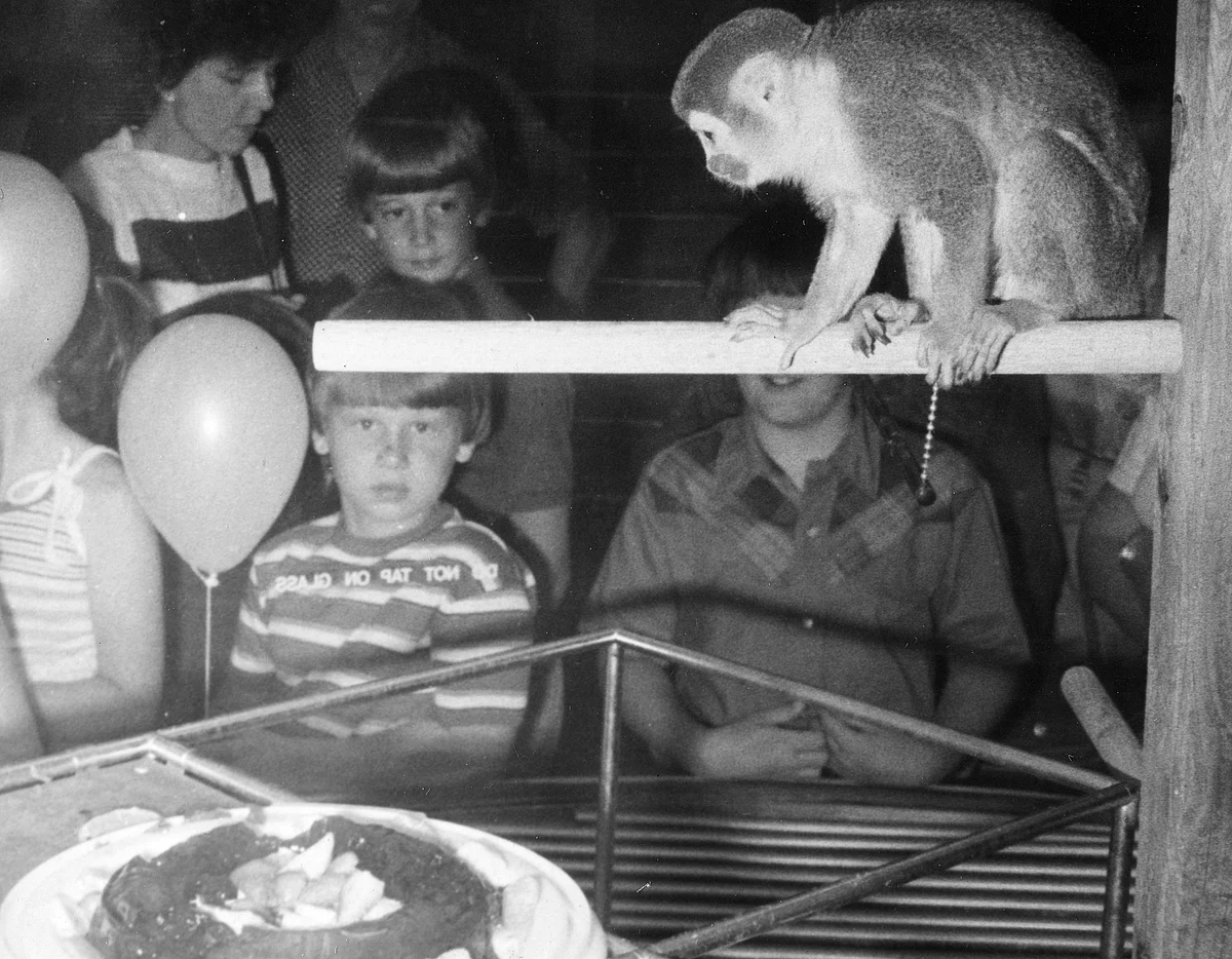 Miss Baker’s birthdays were marked by balloons and some of her favorite foods. (Photo Courtesy: Wikimedia Commons)