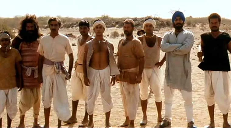 A still from the film <i>Lagaan</i> 