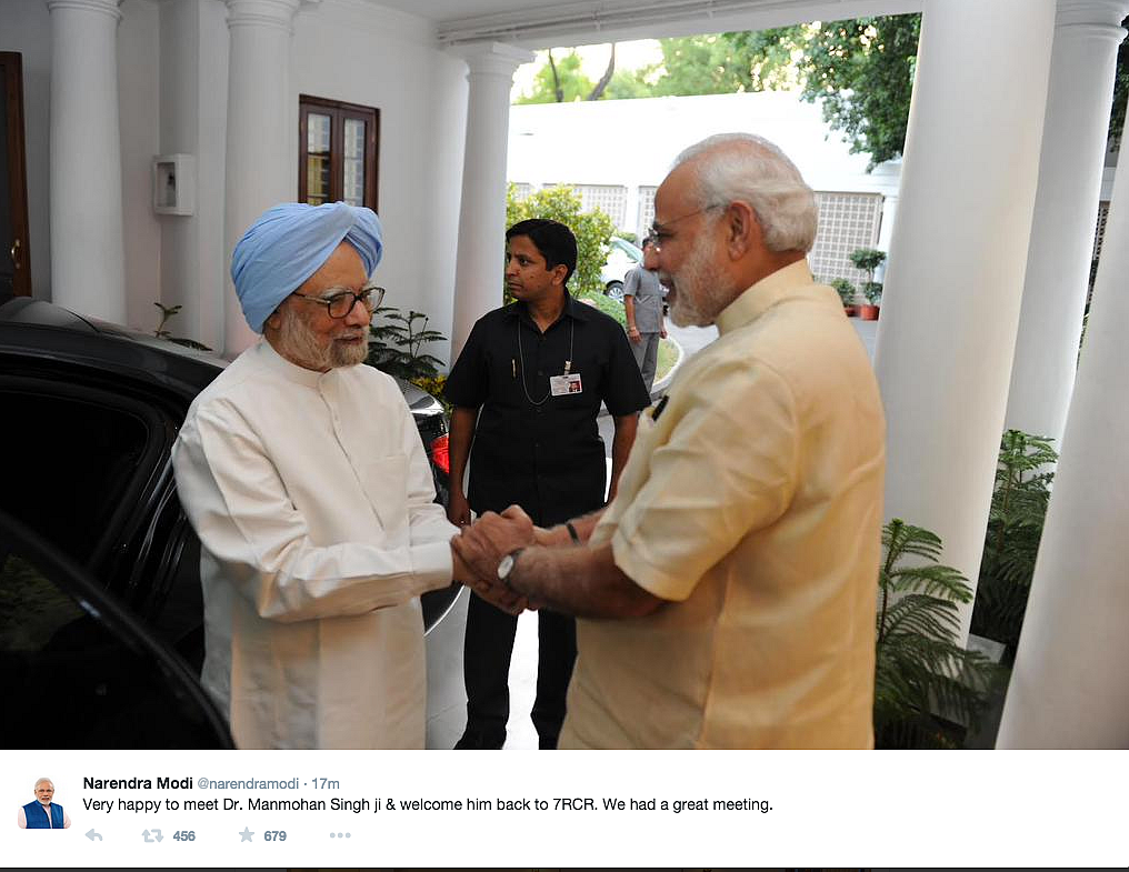 Was Manmohan Singh Nostalgic? Modi Welcomes Former PM to 7 RCR