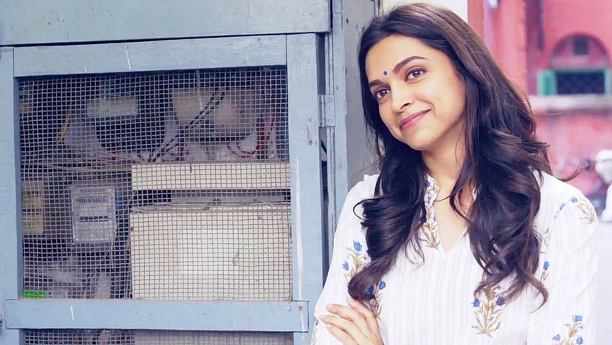 Deepika Padukone in a still from her recent super hit <i>Piku.</i>