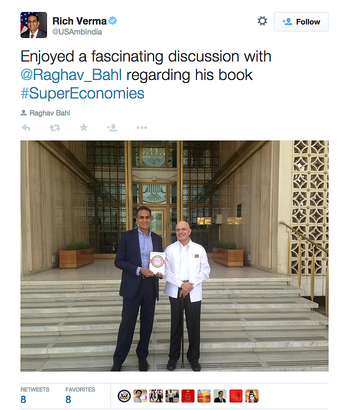 A Rendezvous with Ambassador Richard Verma on #SuperEconomies