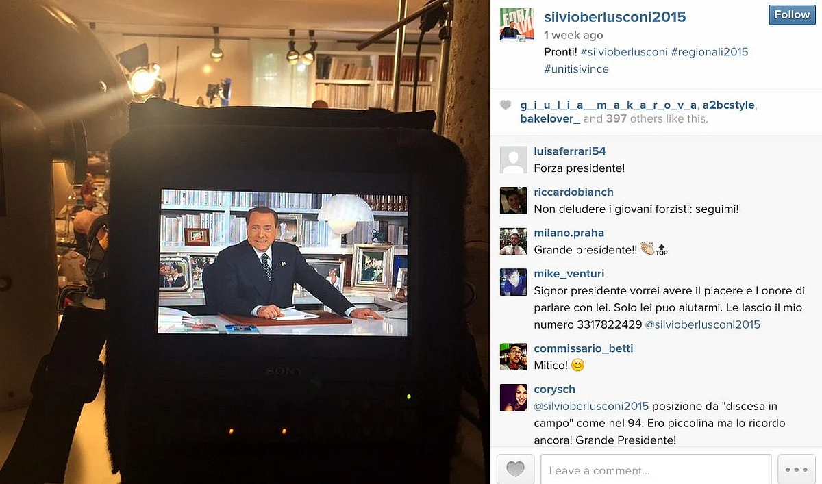 (Photo: <a href="https://instagram.com/silvioberlusconi2015/">Instagram/silvioberlusconi2015</a>)