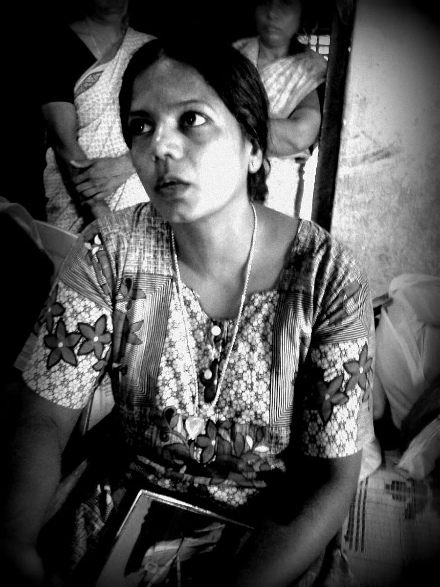 Geetha, Mother of Aparna. (Photo Courtesy: The News Minute)