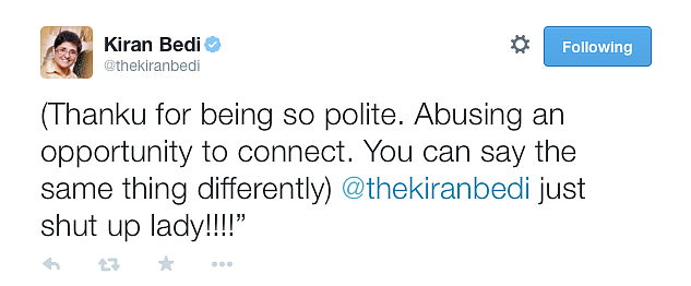 Oops! Kiran Bedi Did it Again. Tweeple Get #BediBlocks Trending