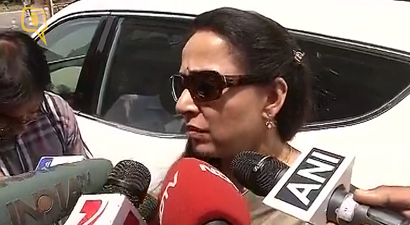 File photo of Hema Malini. (Photo: ANI Screengrab)