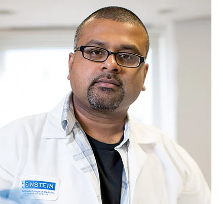 Dr Karthik Chandran’s team of scientists is the first to make a key discovery in Ebola in 40 years (Photo: http://www.einstein.yu.edu)