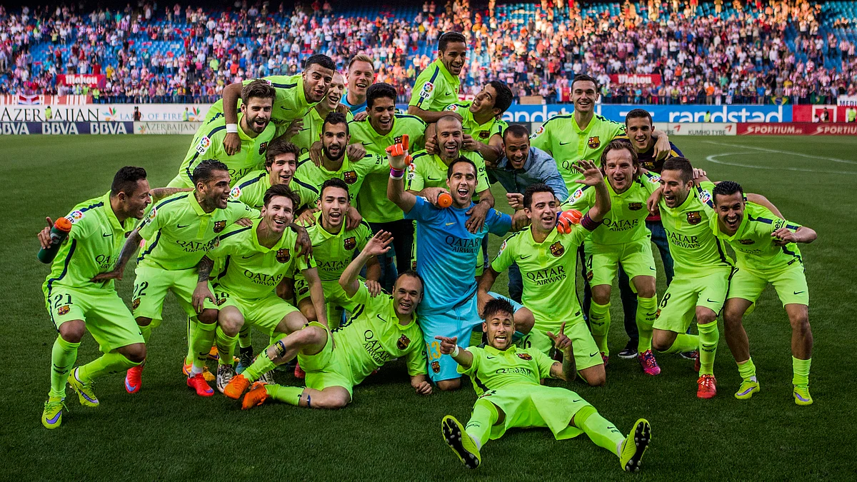 Messi Scores as Barcelona Clinch 23rd La Liga Title