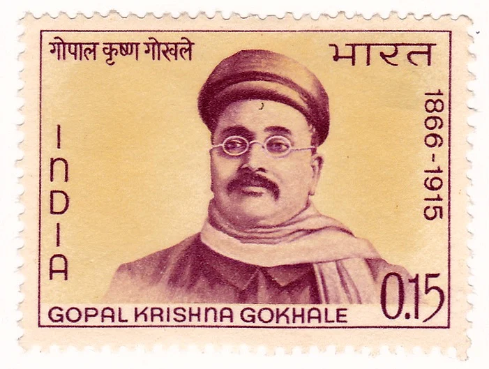 Stamp issued in Gokhale’s honour.