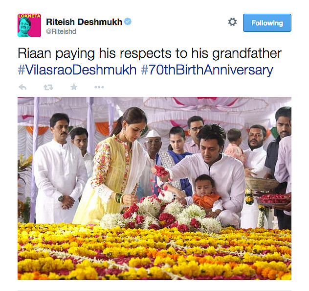 (Photo: <a href="https://twitter.com/Riteishd">Twitter/Riteishd</a>)