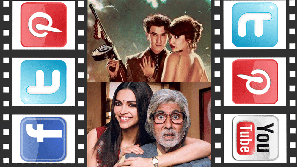 Was social media responsible for the success of <i>Piku</i> and the failure of <i>Bombay Velvet</i> at the Box Office? (Photo: Film posters of <i>Bombay Velvet</i> and <i>Piku</i>)