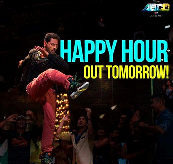 #HappyHour: Watch Prabhu Deva moving and grooving to the latest song of ABCD 2.