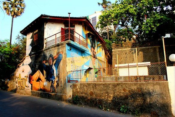 The Bollywood Art  Project is turning Mumbai’s landscape into a Bollywood poster