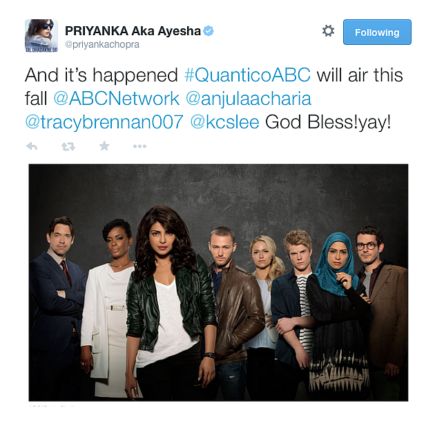 (Photo: <a href="https://twitter.com/priyankachopra">Twitter/@priyankachopra</a>)