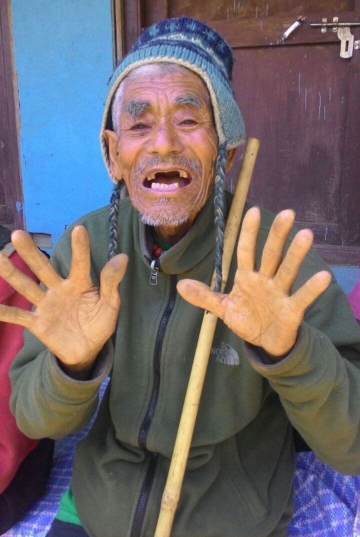 Twice lucky! 96 yr old Shyam Bahadur saw the 8.0 1934 Nepal Quake, and in 2015 he has survived yet again.