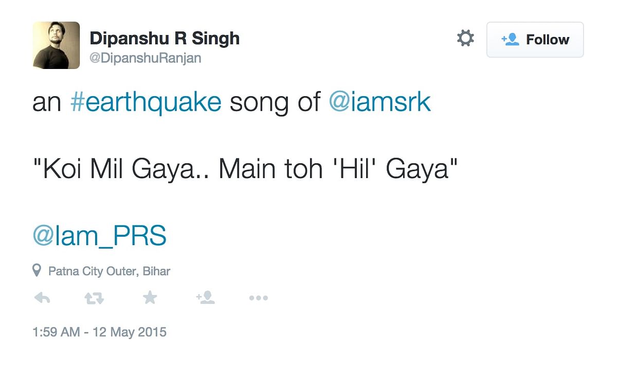 Meet the insensitive twittards cracking crass jokes during an earthquake.