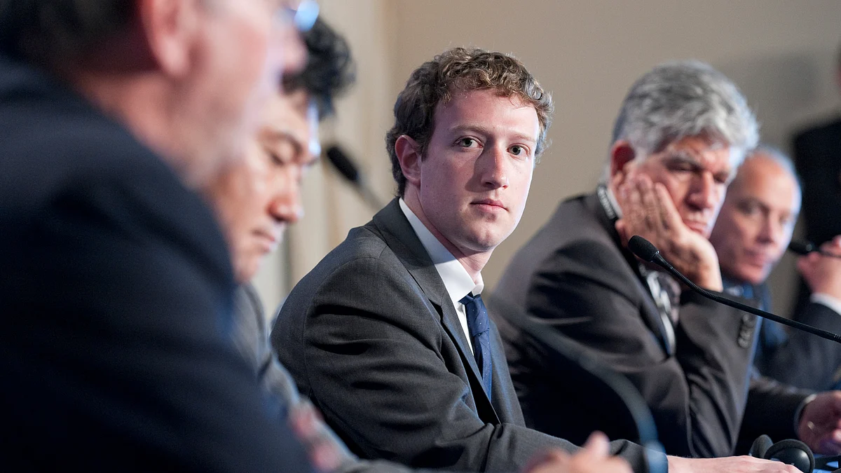 Fcaebook founder Mark Zuckerberg.