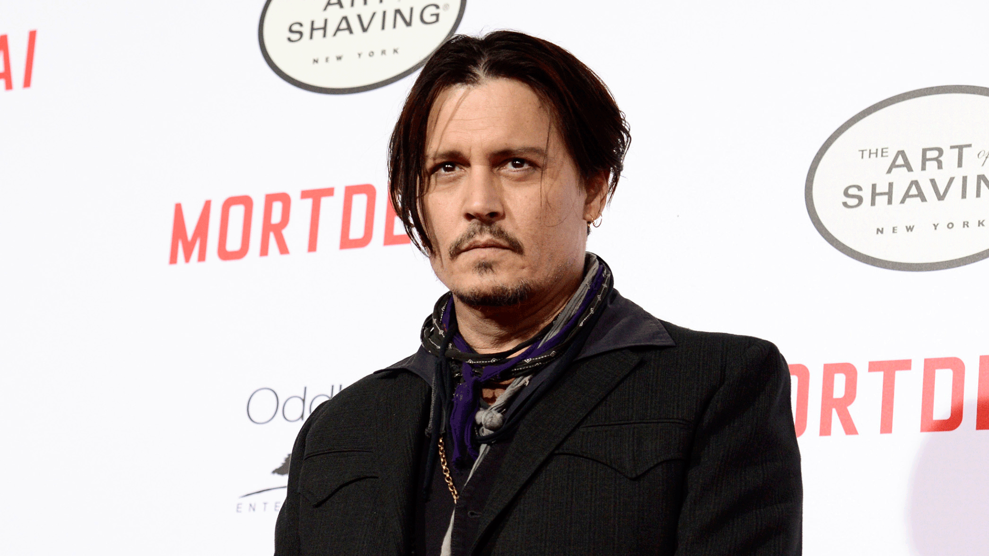 Actor Johnny Depp at the premiere of the feature film <i>Mortdecai</i> in Los Angeles. (Photo: AP)