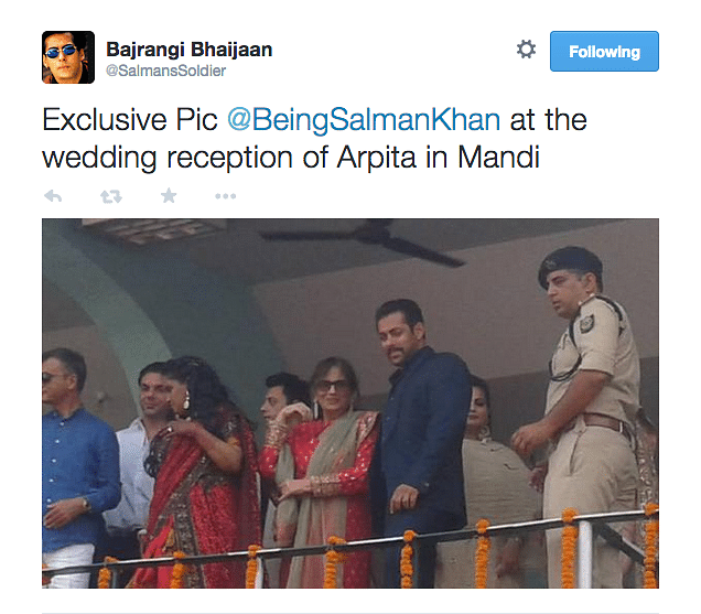 Salman and his family arrive at Mandi to attend Arpita’s wedding reception. This and more stories 