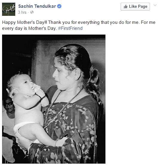 Look at what some  big Indian names posted on Facebook for Mother’s Day. #FirstFriend.