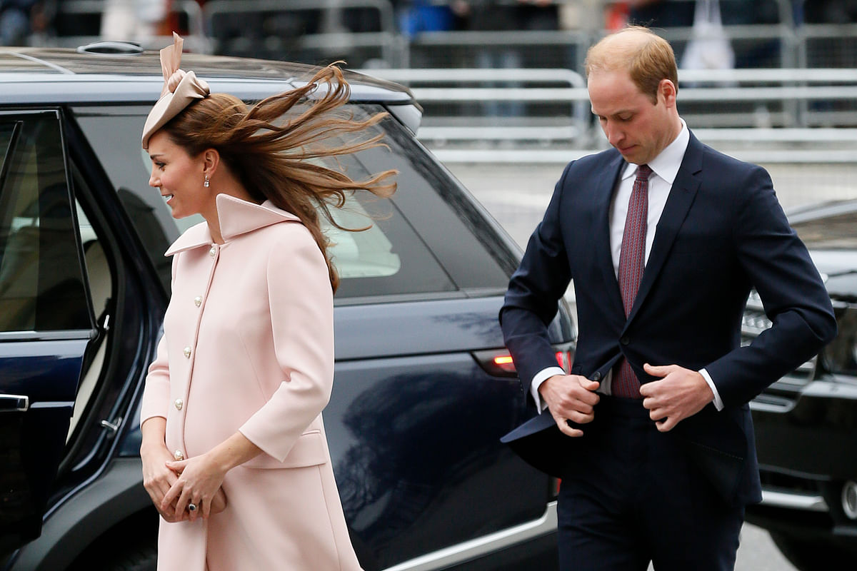 Duchess of Cambridge Kate Middleton gives birth to a baby girl on May 2.
