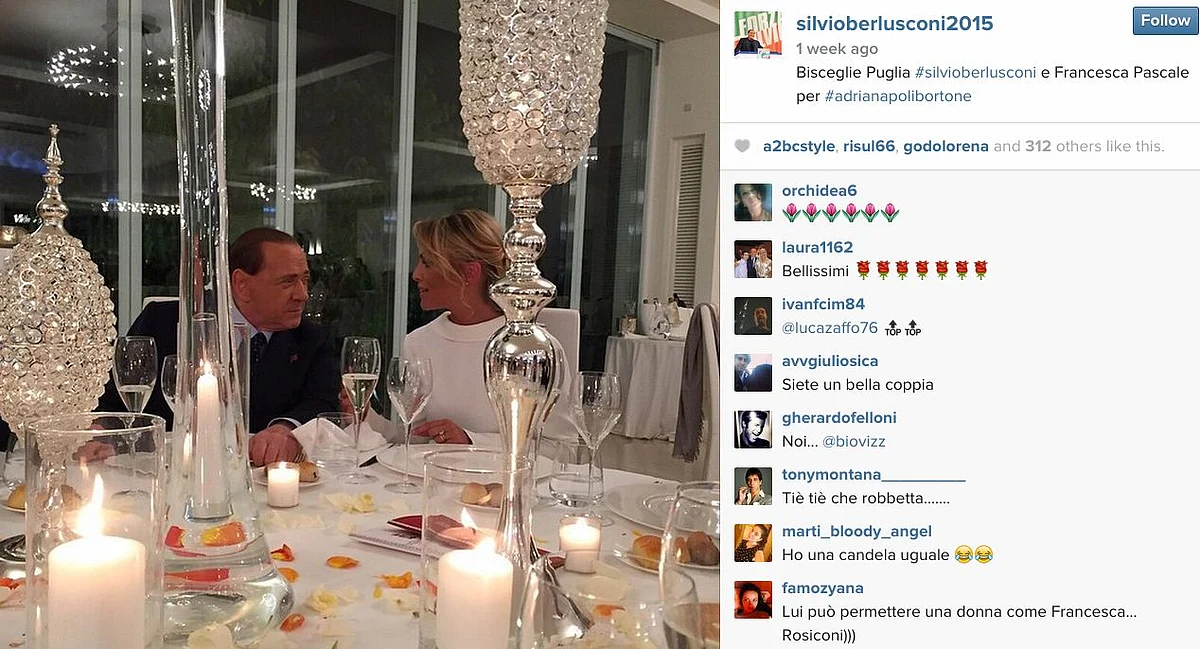 (Photo: <a href="https://instagram.com/silvioberlusconi2015/">Instagram/silvioberlusconi2015</a>)