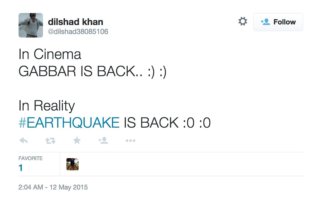 Meet the insensitive twittards cracking crass jokes during an earthquake.