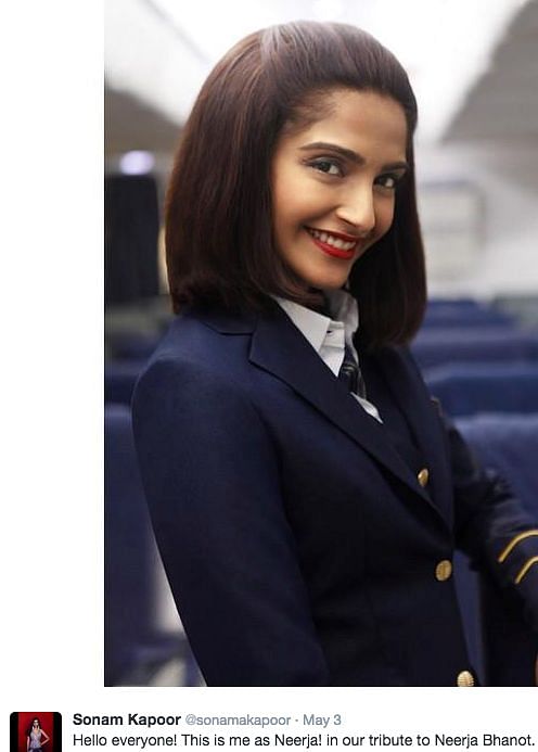 She died before the millennials were born. But a new biopic starring Sonam Kapoor will bring Neerja Bhanot to life. 