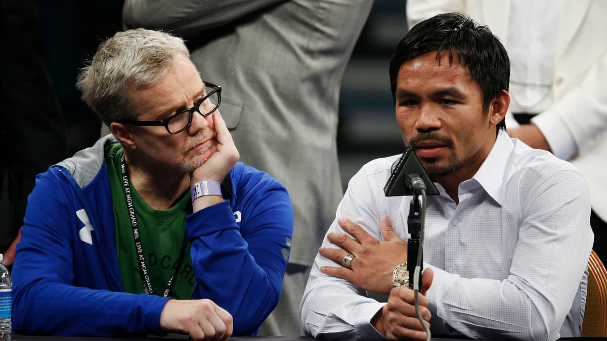 Manny Pacquiao Sued in U.S. For Allegedly Concealing Injury 