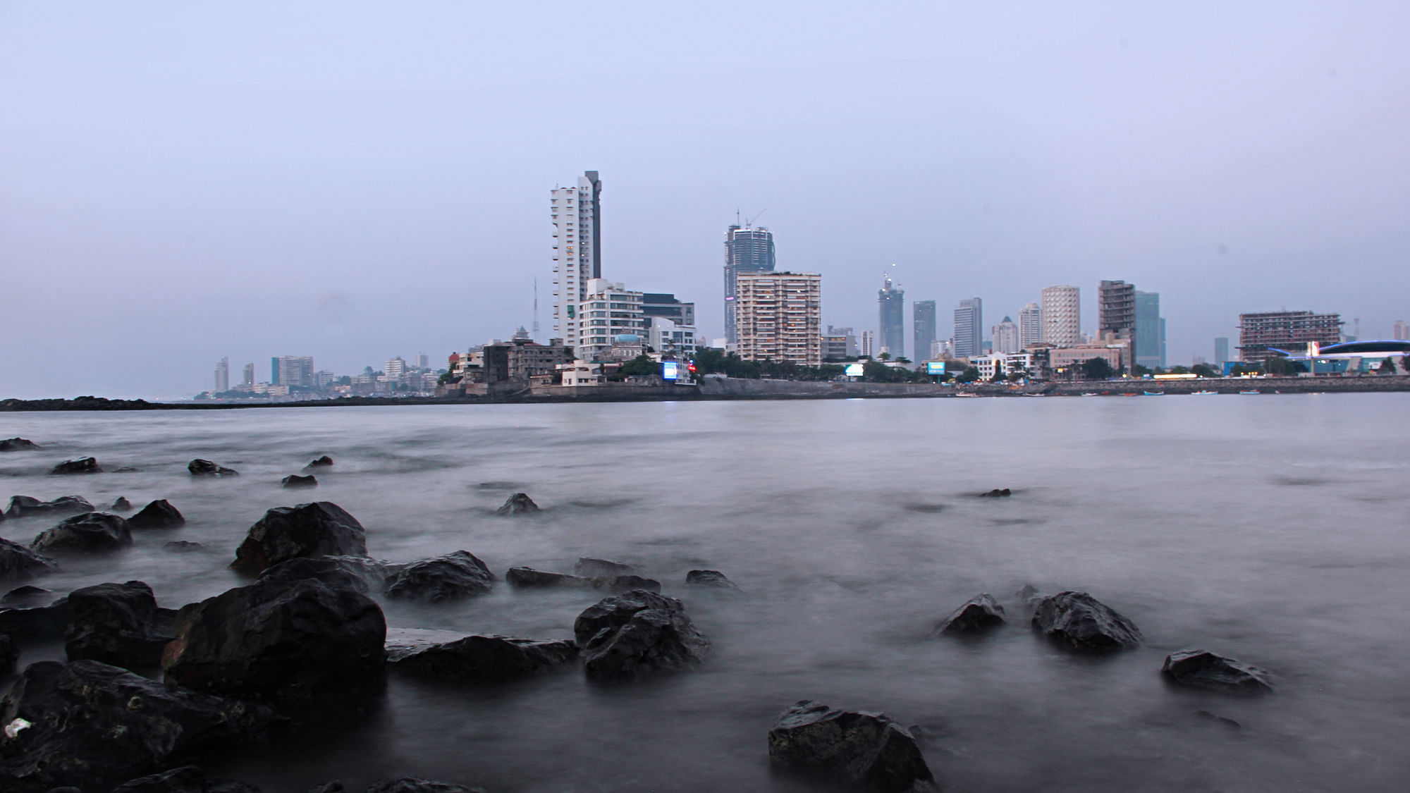  Mumbai Skyline as seen from Haji Ali Dargah. (Photo: Madhusudhan Sunder Raj)