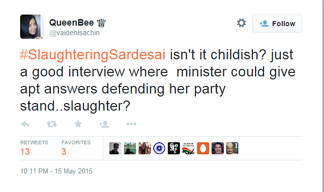 Rajdeep Sardesai’s interview of Smriti Irani turned out to be a one-sided contest which made social media’s day.