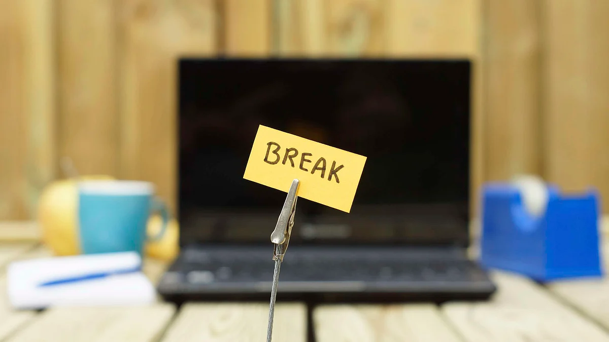 If all else fails, call in sick. How’s “job induced vision problem” for a reason? (Photo:iStock)