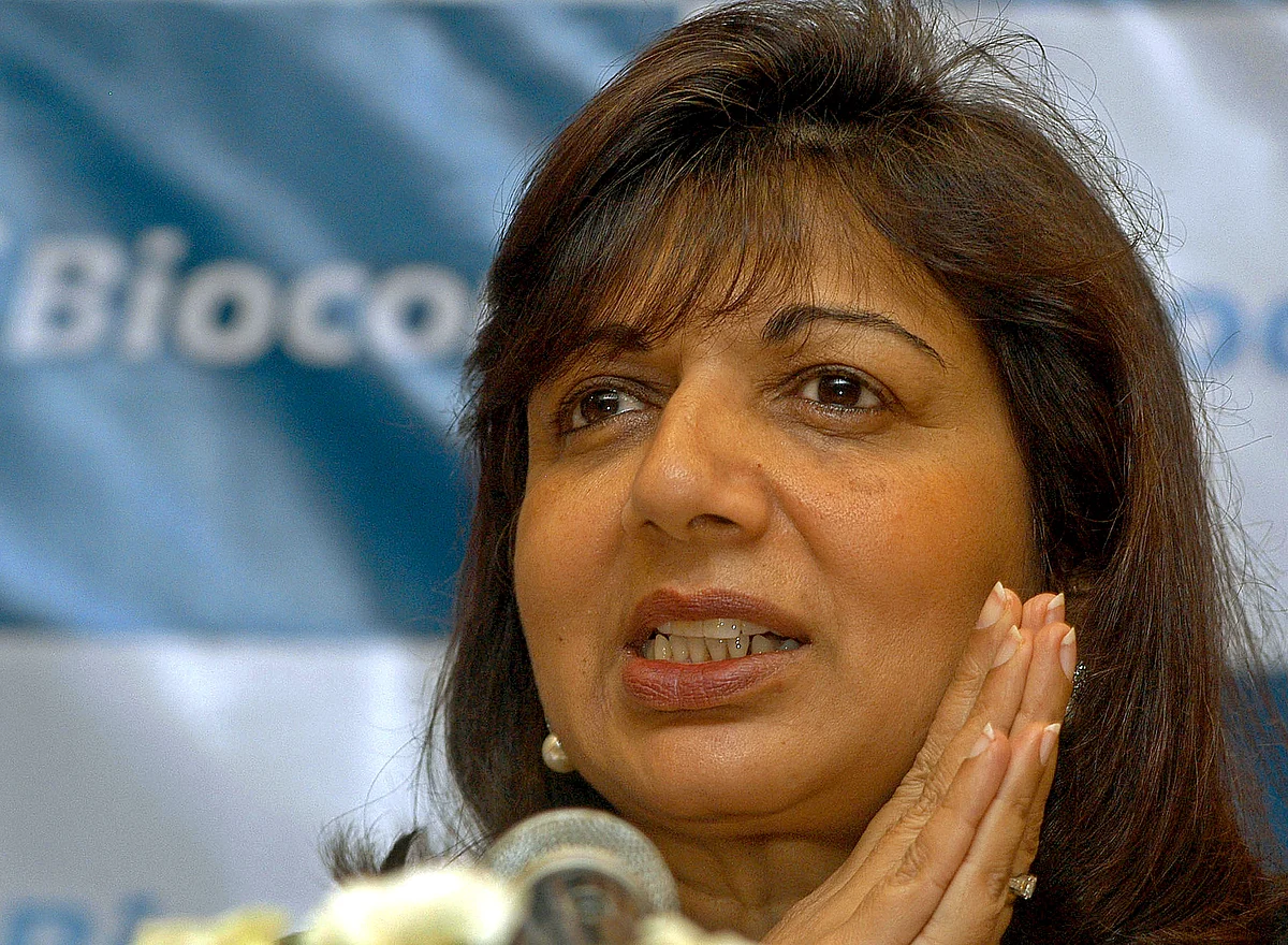 Biocon founder Kiran Mazumdar-Shaw is on the 85th spot on the Forbes List. (Phot: Reuters)<!--EndFragment-->