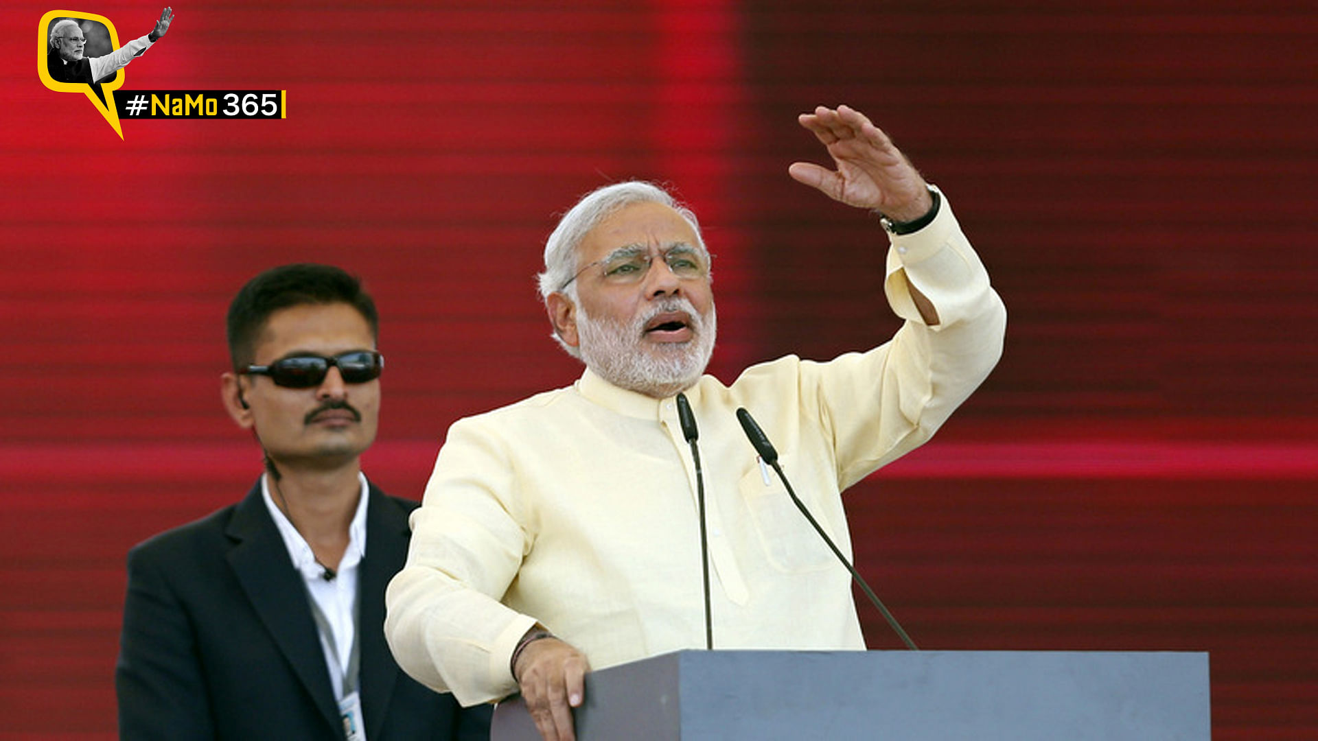 File photo of PM Modi addressing a rally  in Mumbai. (Photo: Reuters)