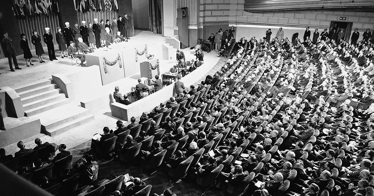 Footage of UN’s 1st General Assembly Shows Its Founding Spirit