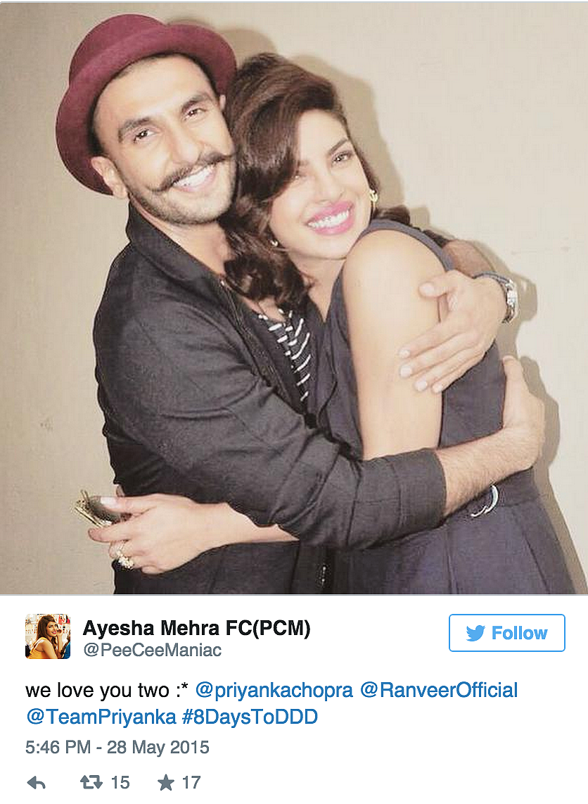 After appearing as lovers in <i>Gunday</i>, they are seen as siblings in <i>DDD</i> and will be seen as a couple again in <i>Bajirao Mastani</i>